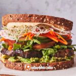 Veggie Hummus Sandwich