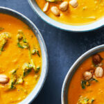 Curried Sweet Potato & Peanut Soup