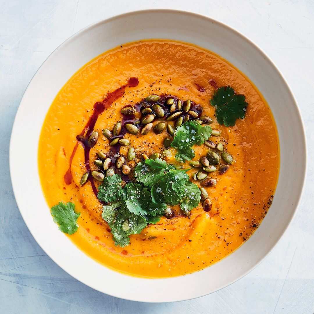 Curried Sweet Potato & Peanut Soup