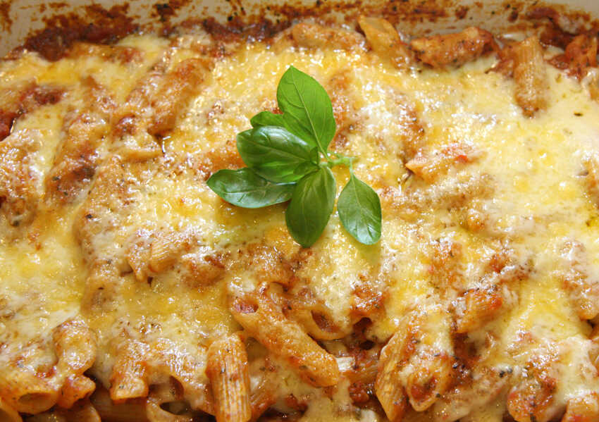 One Pot Chicken Parmesan Pasta
