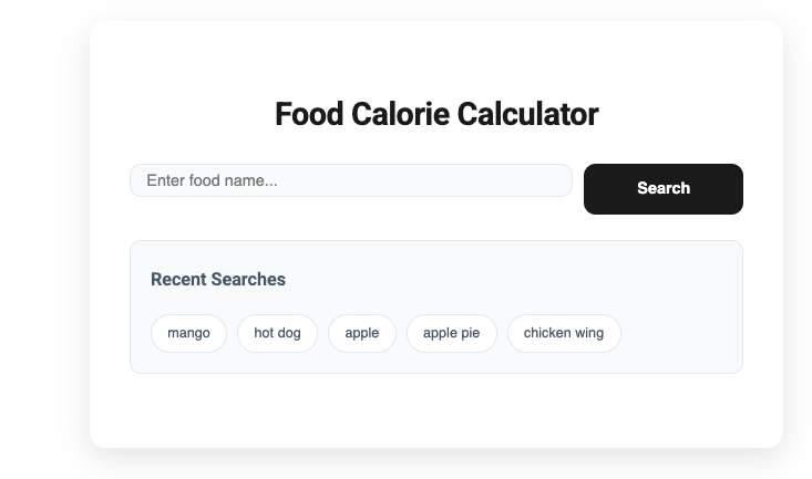 Use a Food Calorie Calculator